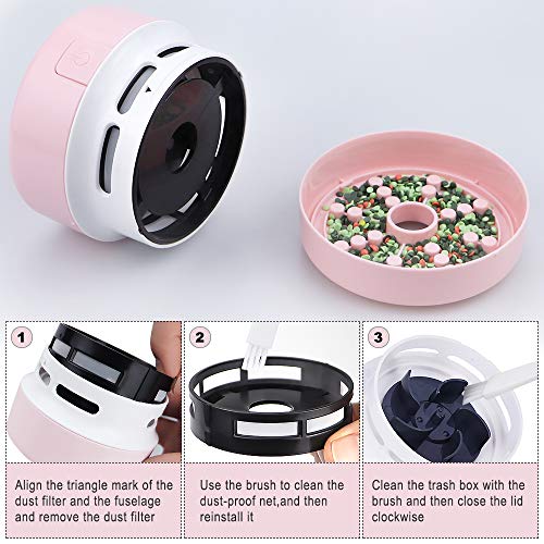 Hand-Held Desk Vacuum Cleaner J189