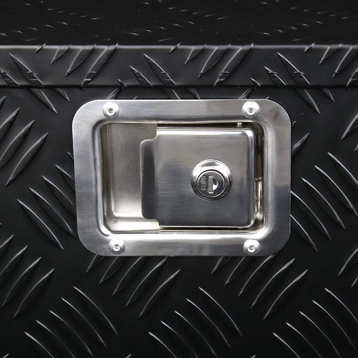 Heavy Duty Black Aluminum Truck Tool Box A711142