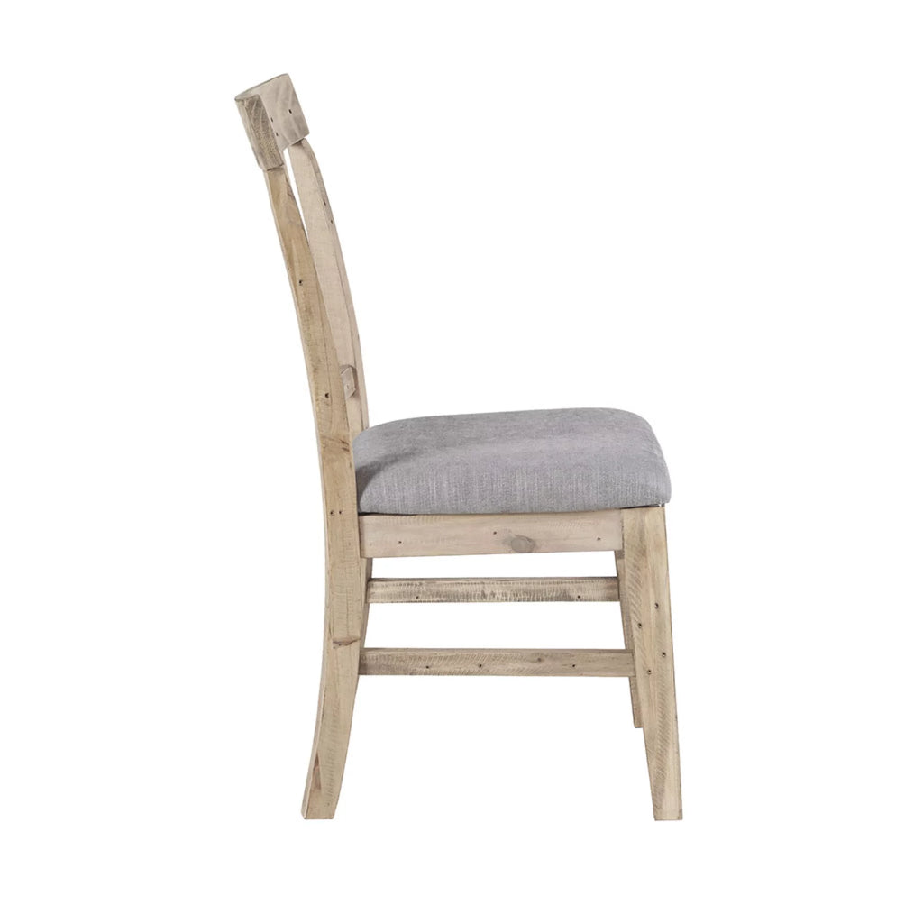 Set of 2 Natural Dining Side Chair U802118