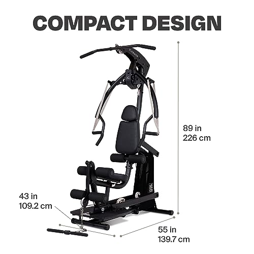 Home Gym Machine with Multifunctional Cable for Full Body Workout Set E574290