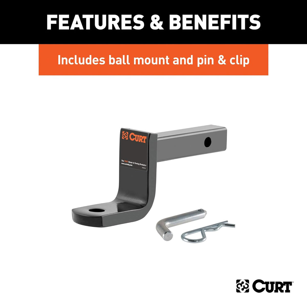 Class 1 Trailer Hitch with Ball Mount K50250