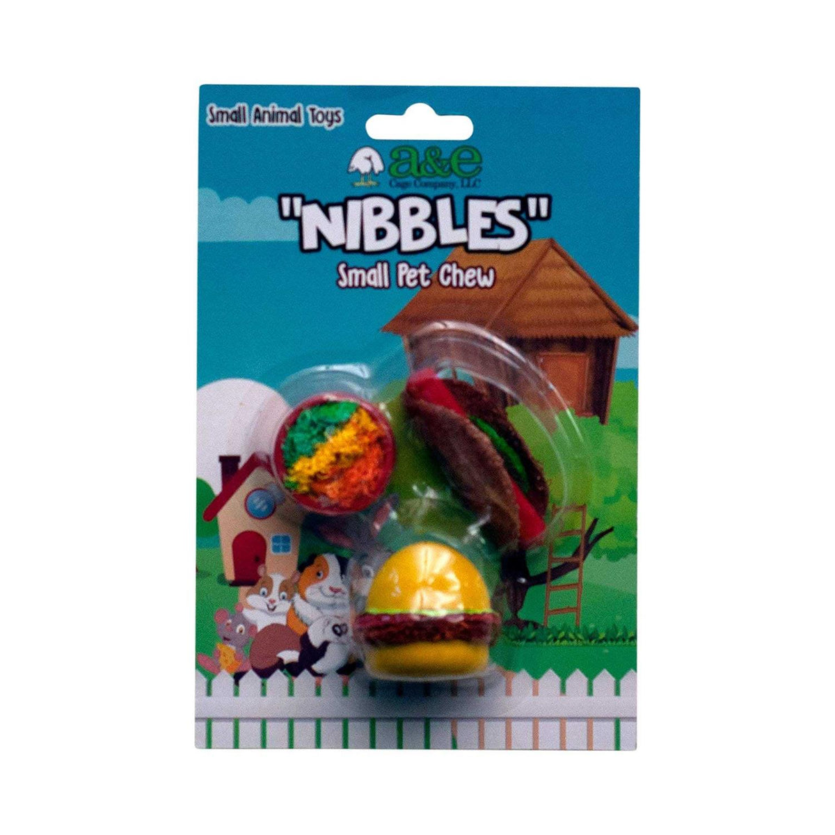Wood & Loofah Small Animal Chews D37807