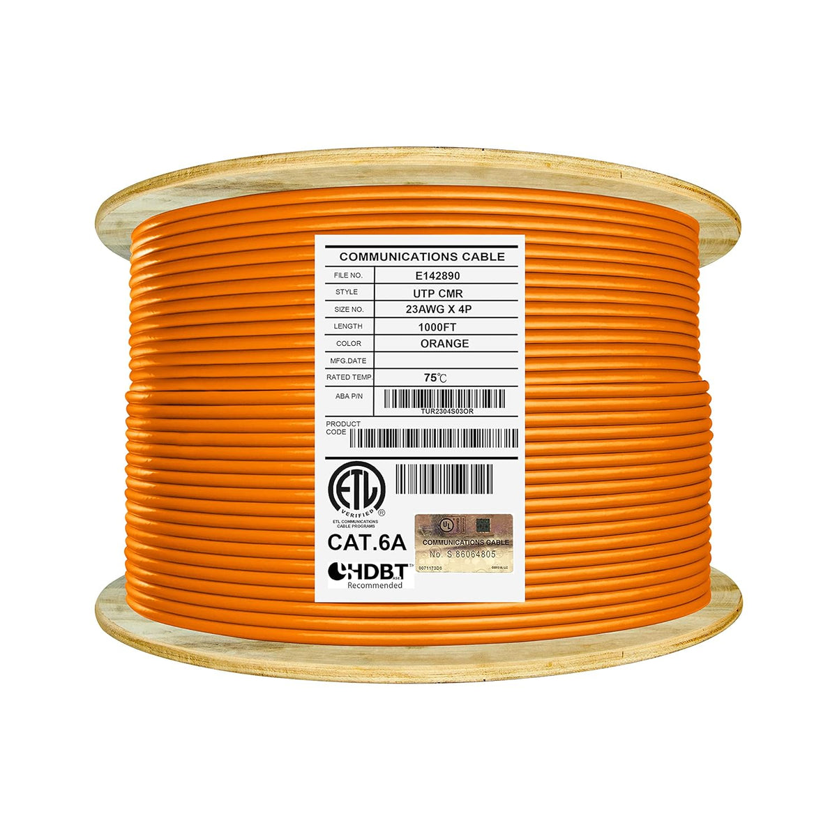 Bulk Ethernet Cable, Black Z392