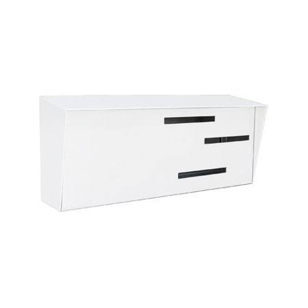 White Wall Mounted Mailbox U873702