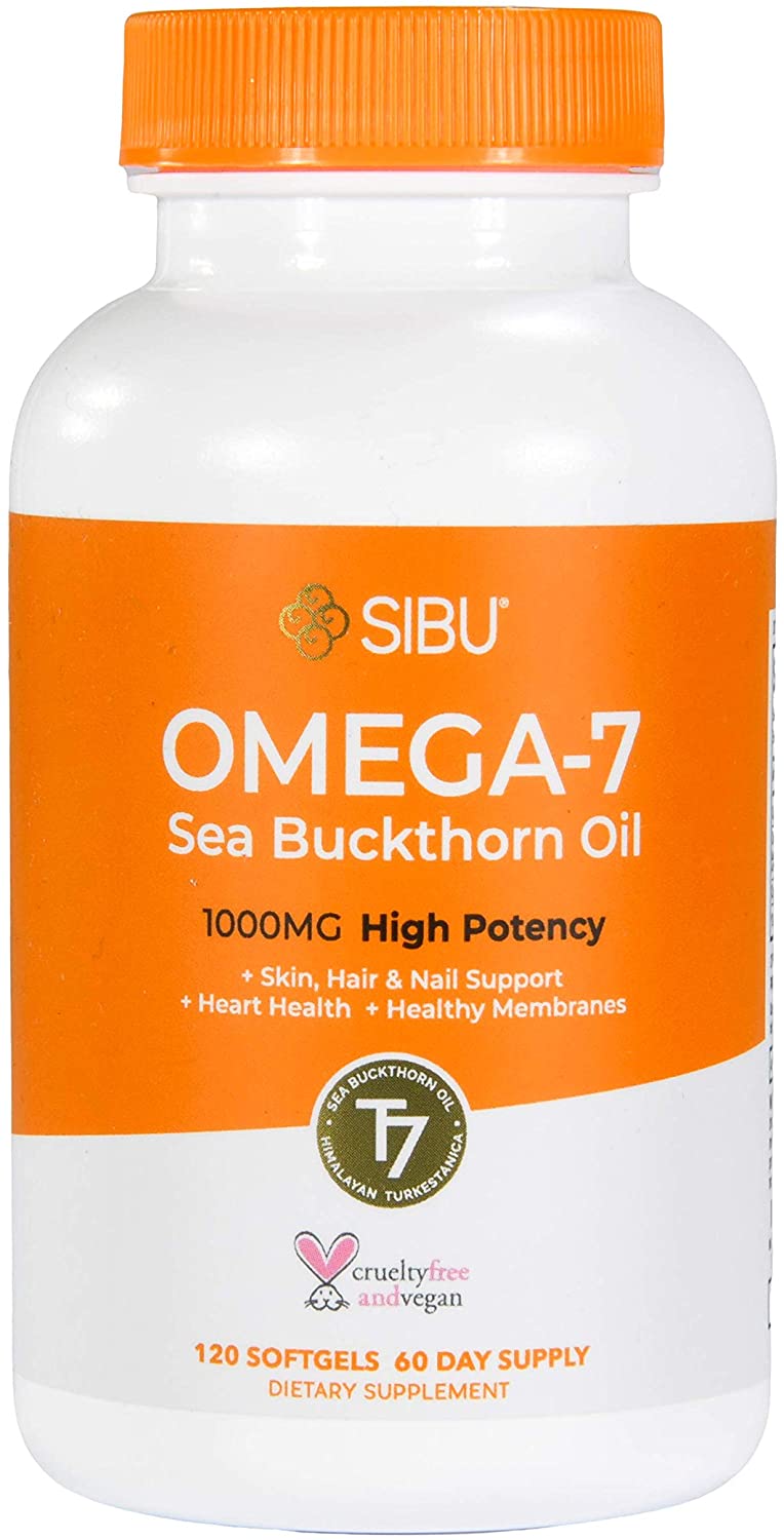 120ct Omega-7 Sea Buckthorn Softgels J5636