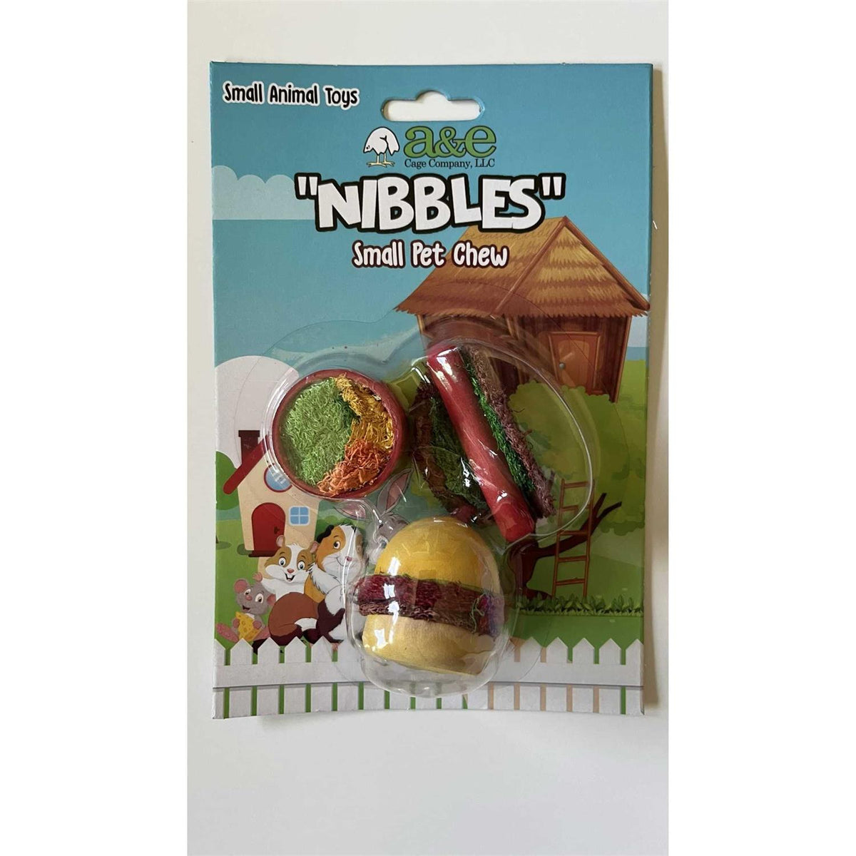 Wood & Loofah Small Animal Chews D37807