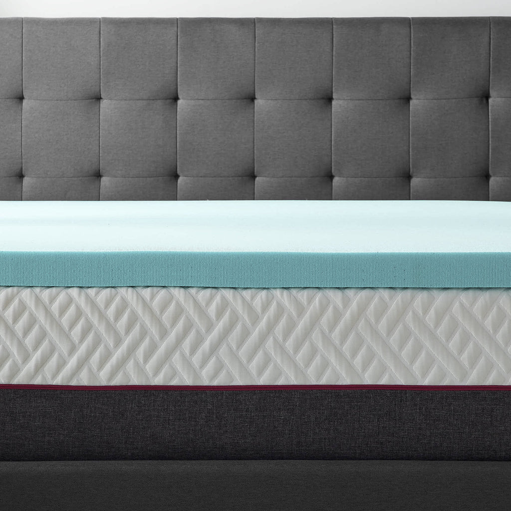 3" Cooling Gel Memory Foam Mattress Topper, Twin-XL S338025