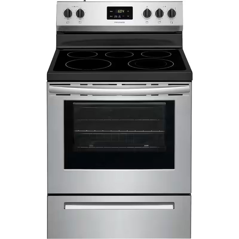 5 Element Freestanding Electric Range in Stainless Steel G921