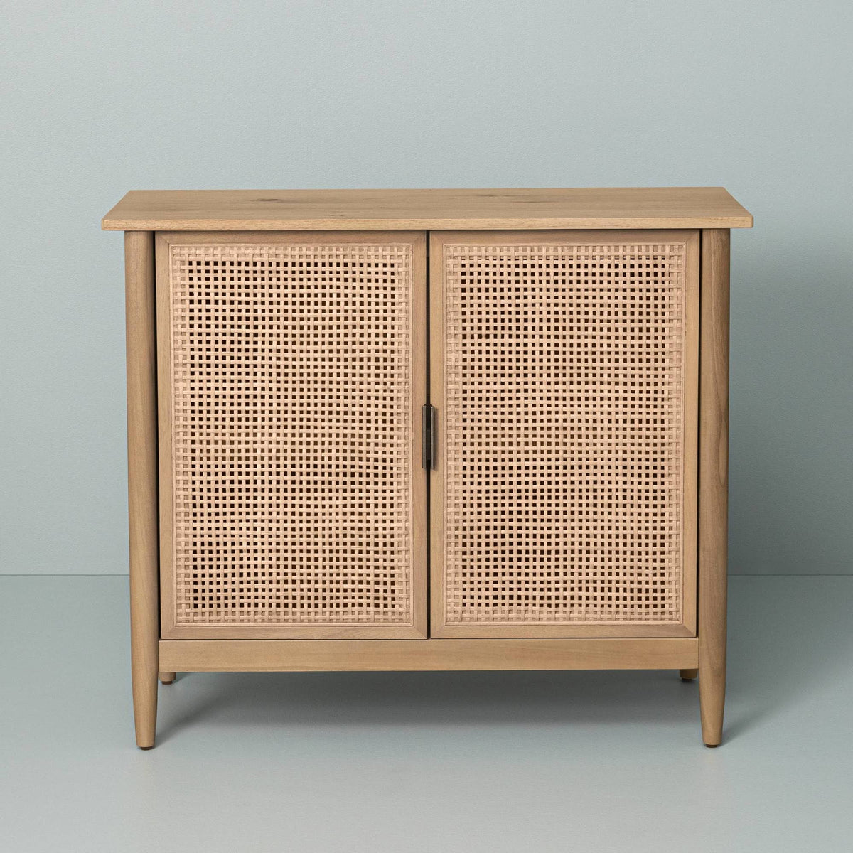 Natural Wood & Cane Cabinet G68986