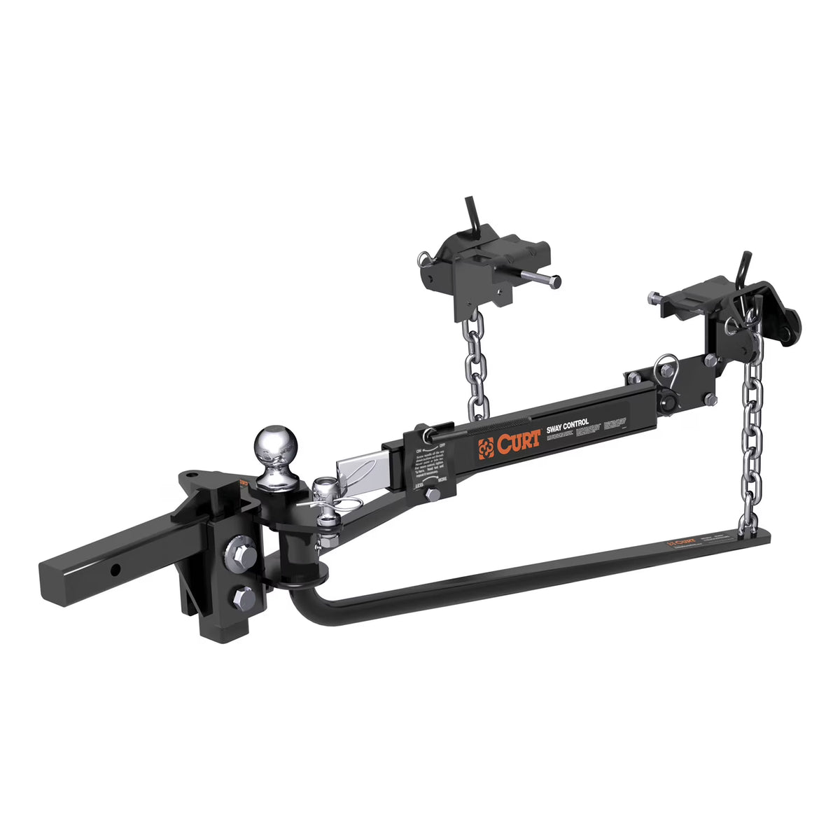 10000 lb Capacity Round Bar WD Hitch Complete Kit Q46344