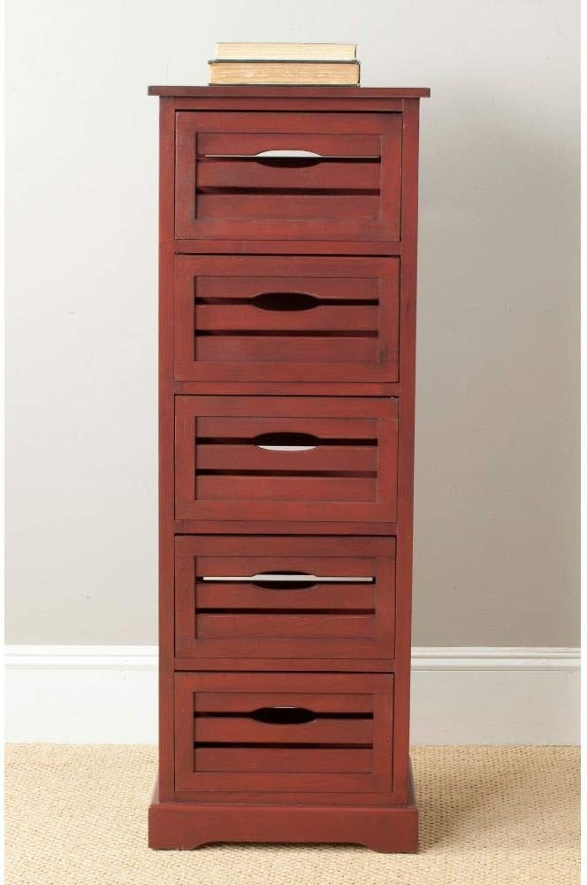 Cherry 5-Drawer Cabinet P401