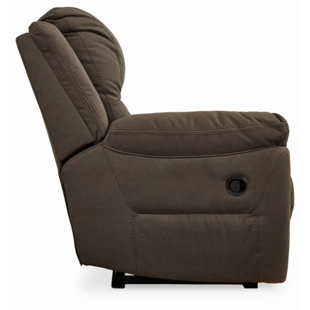 Oversized Faux Leather Recliner R940