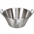 16" x 7.5" Stainless Steel Pot Pan Wok Q83023