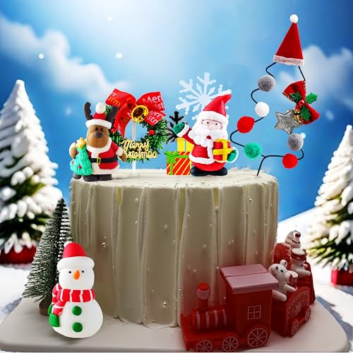 Christmas Cake Toppers E412588