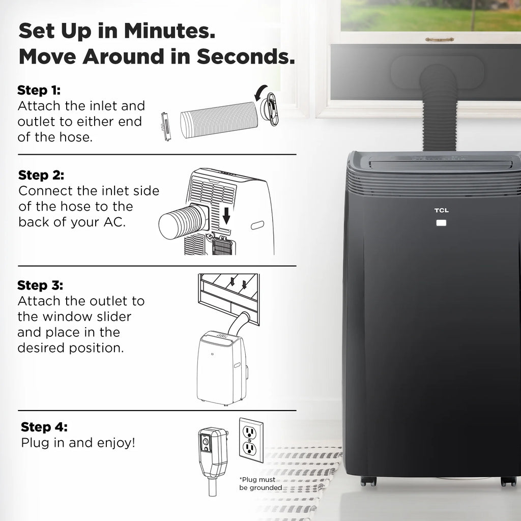 10,000 BTU Smart Portable Air Conditioner X500