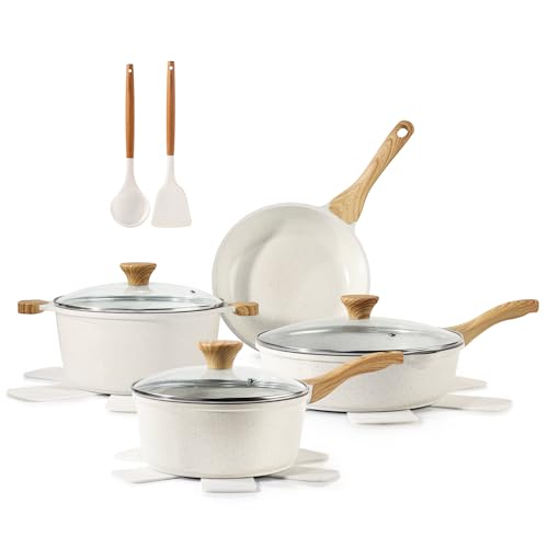 13-Piece Nonstick Granite Cookware Set with Stay-Cool Handles G4192