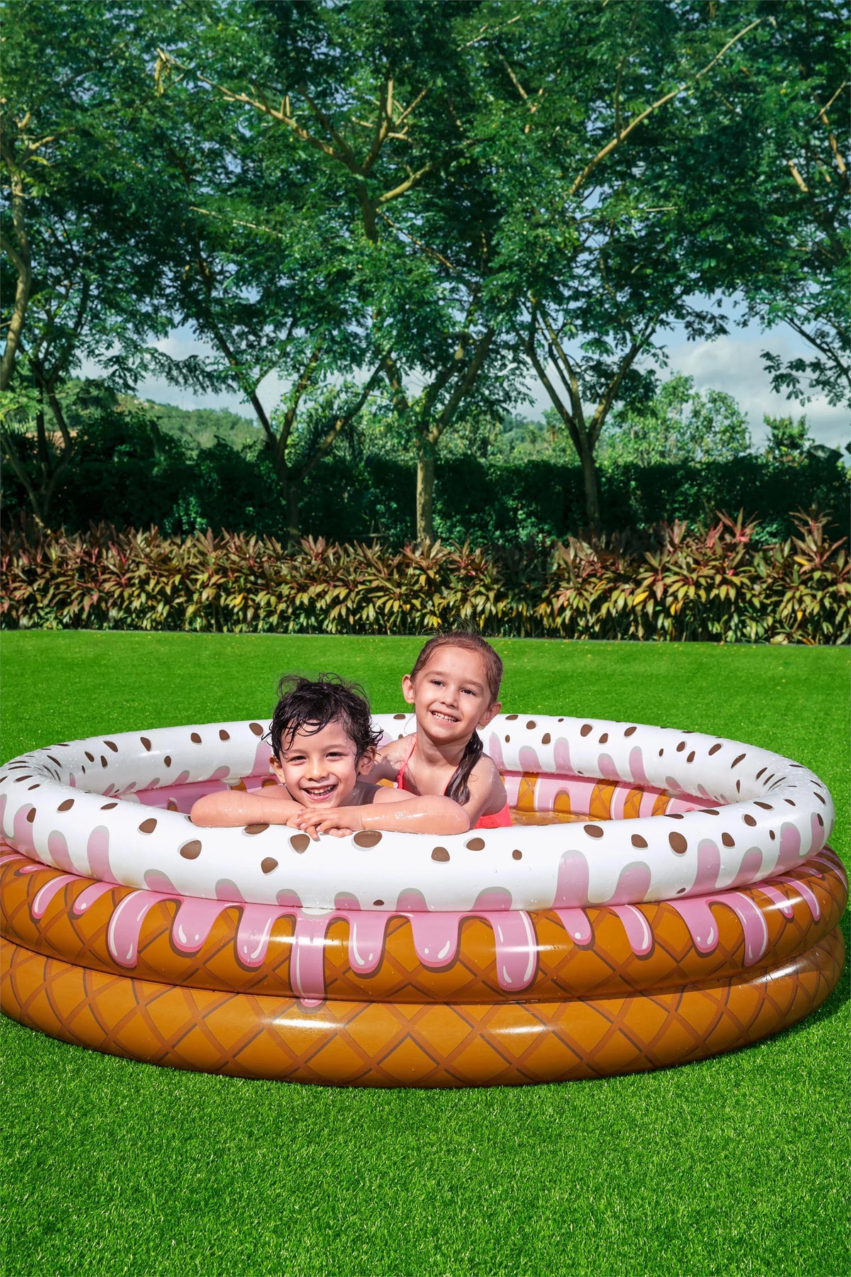Inflatable Round Kiddie Pool Y820