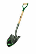 Round-Point Shovel with 30-Inch Wood Handle, Steel D-Handle A850998