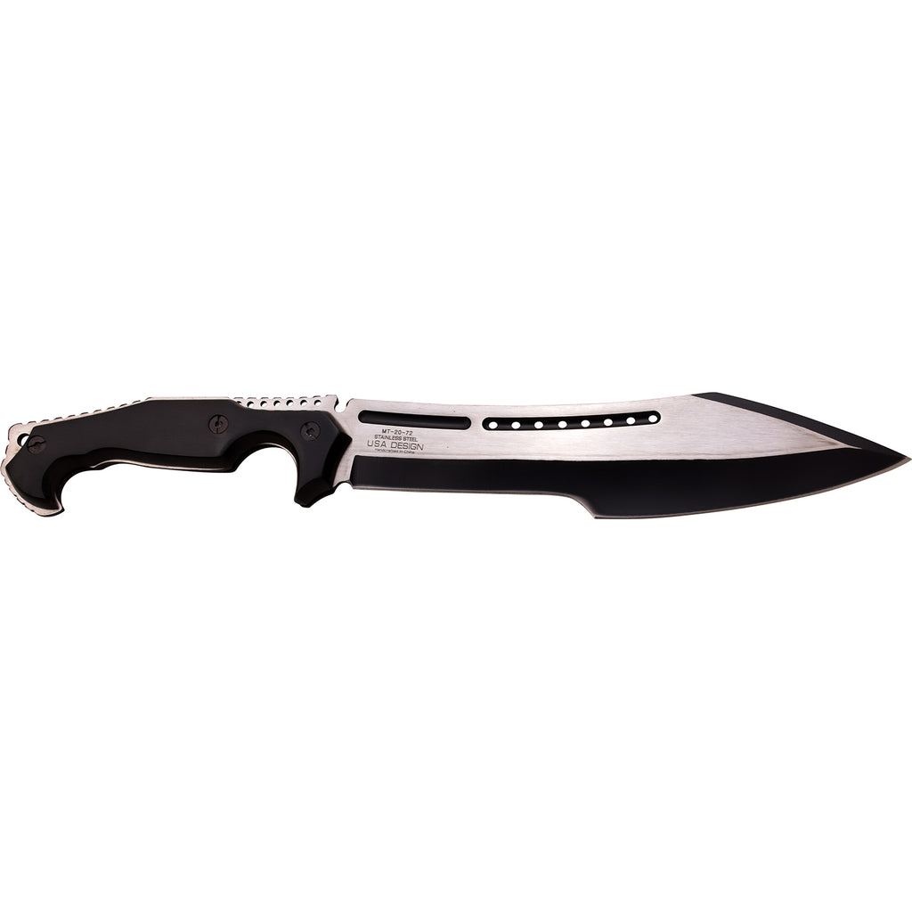9.75" Stainless Steel Bowie Machete with Nylon Sheath A9797