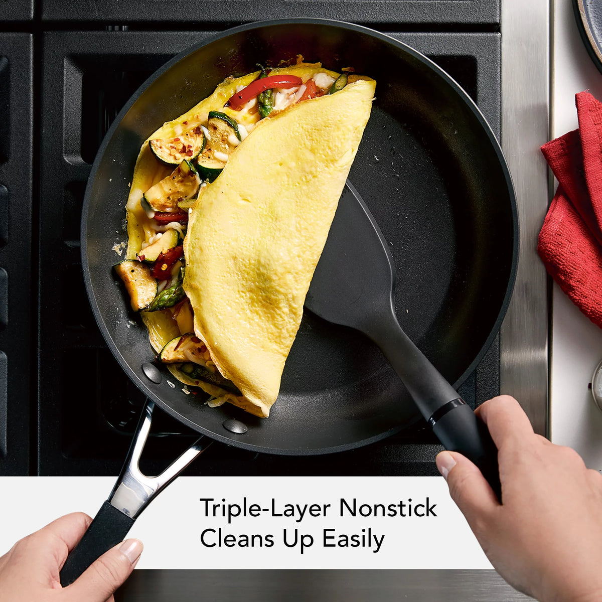 8.25 inch and 10 inch Nonstick Frying Pan Set L6123