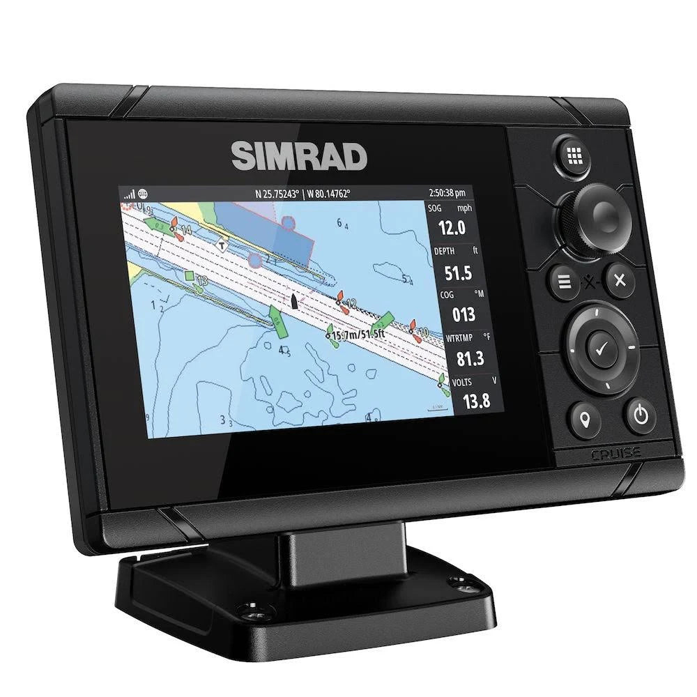 Cruise 5 US Coastal with 83/200 Transom Mount Transducer Y80510