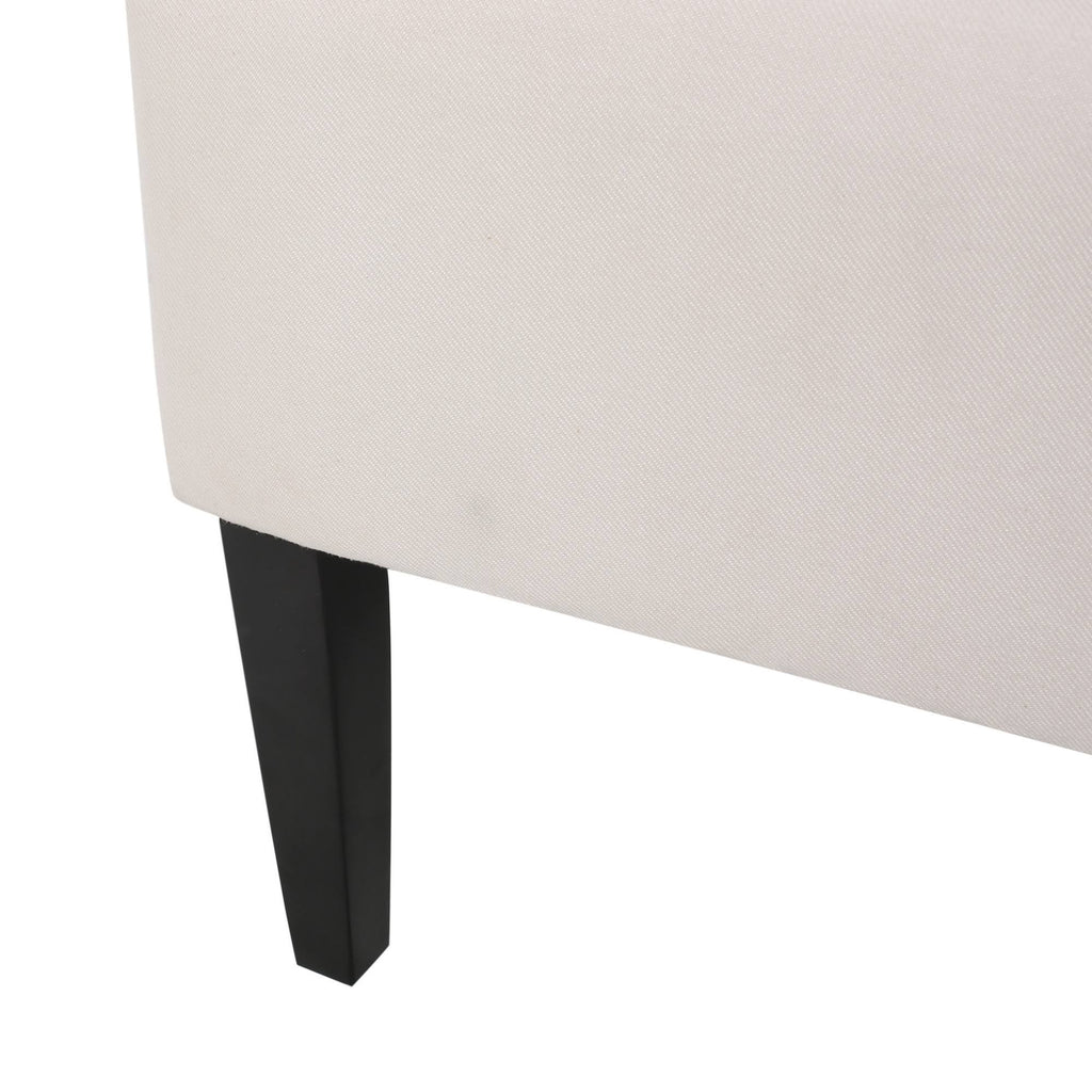 Beige High-Back Fabric Dining Chair C5028