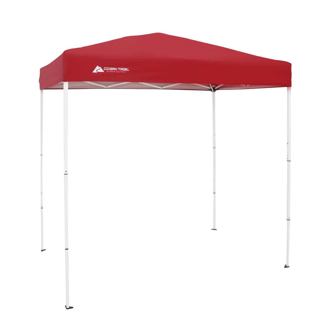 4' x 6' Instant Canopy Outdoor Shade Shelter Brilliant Red W81636