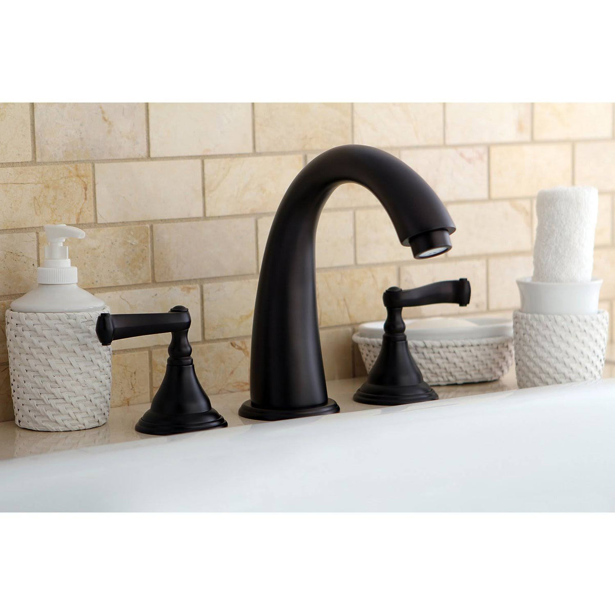 Satin Nickel Roman Tub Filler F20322