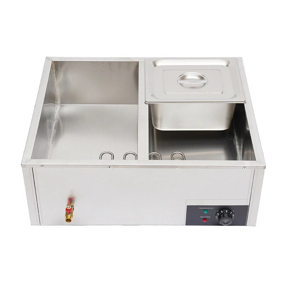 4 Pans Commercial Food Warmer Steam Table N938415