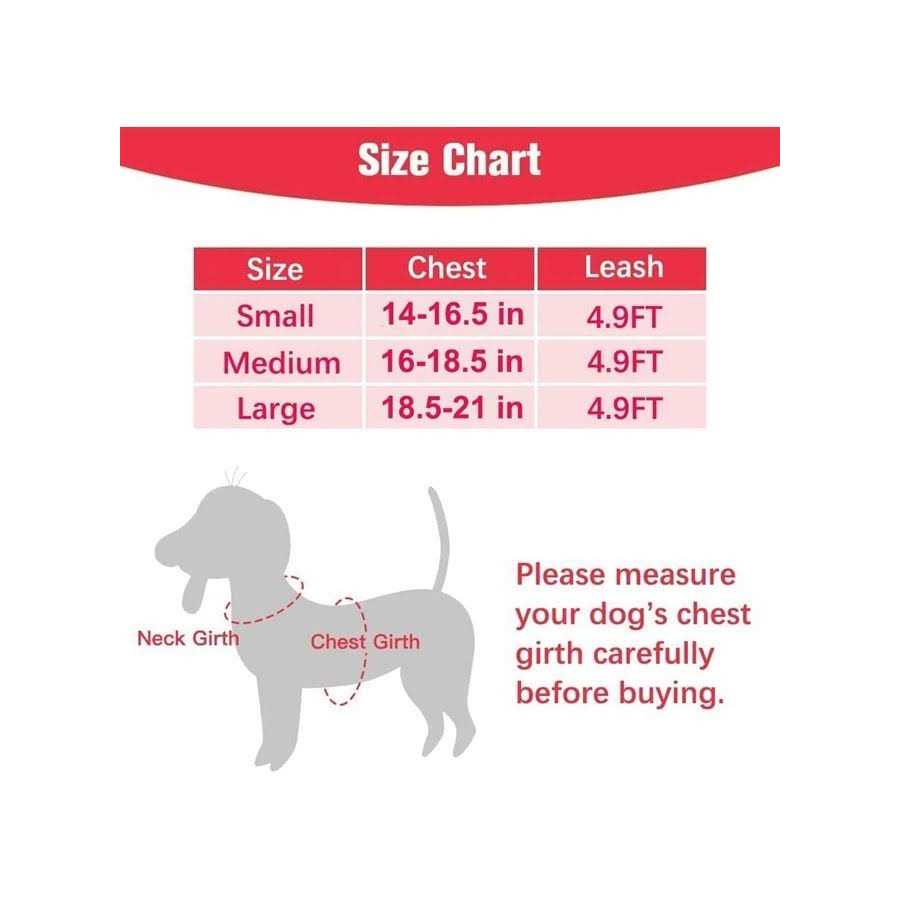 Soft Mesh Padded Dog Harness N50876