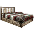 California King Platform Bed with Storage K1187
