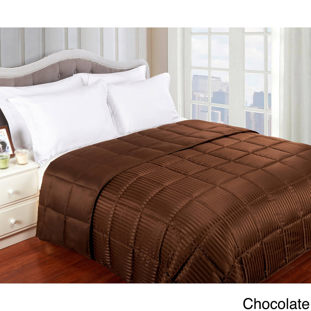 Chocolate Full/Queen Down Alternative Blanket R53091