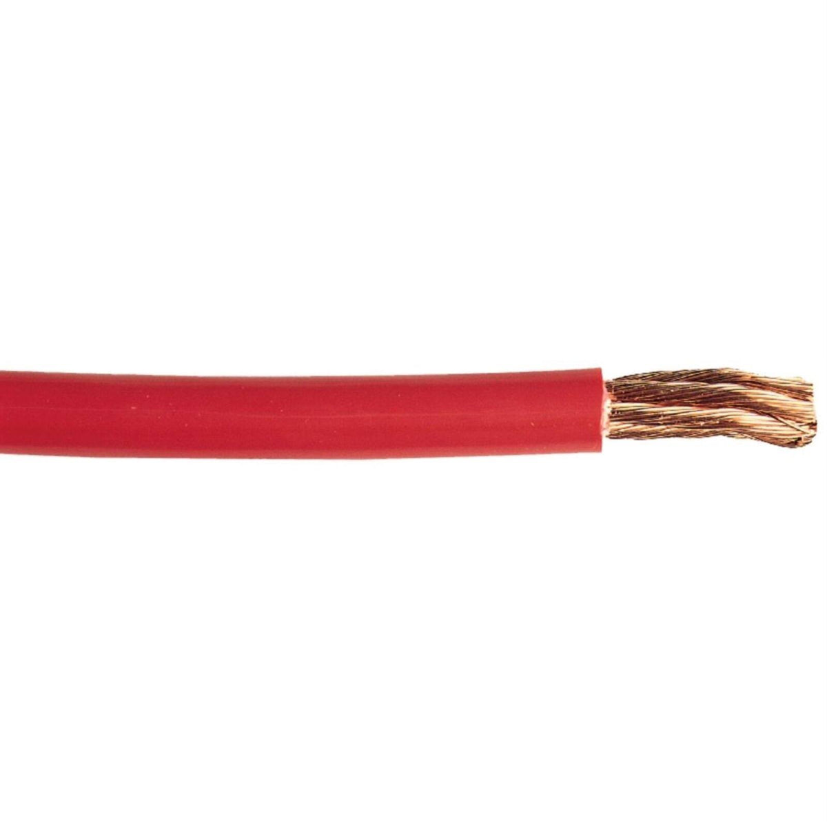 2 Gauge 25 ft Red Cable Wire D829