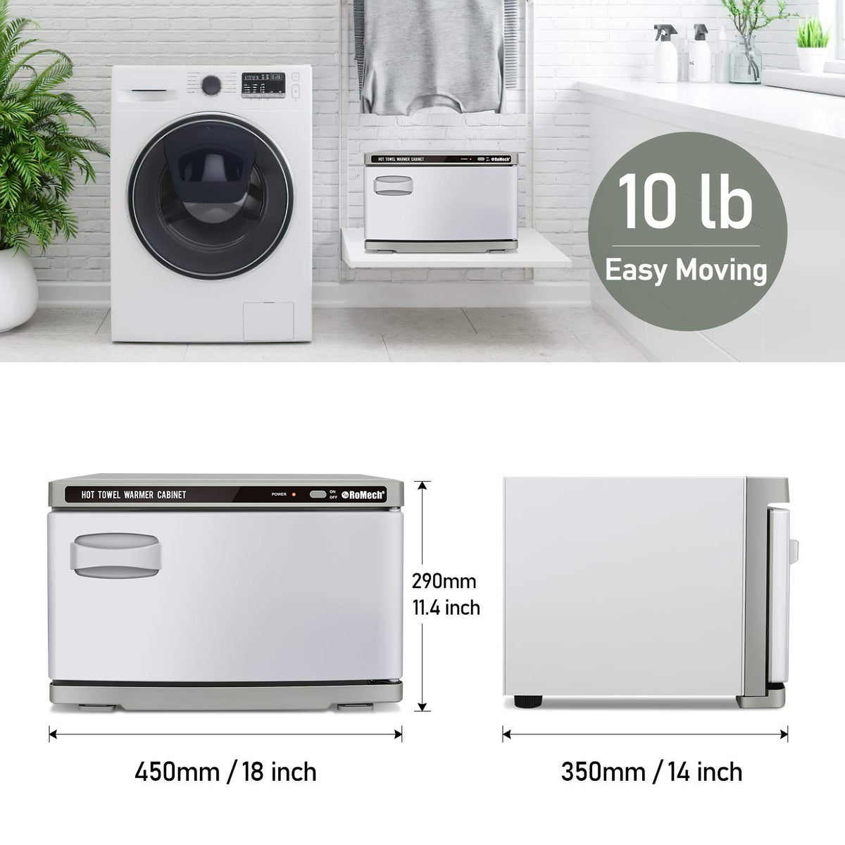 Towel Warmer Cabinet, 4 Gallon Capacity P675