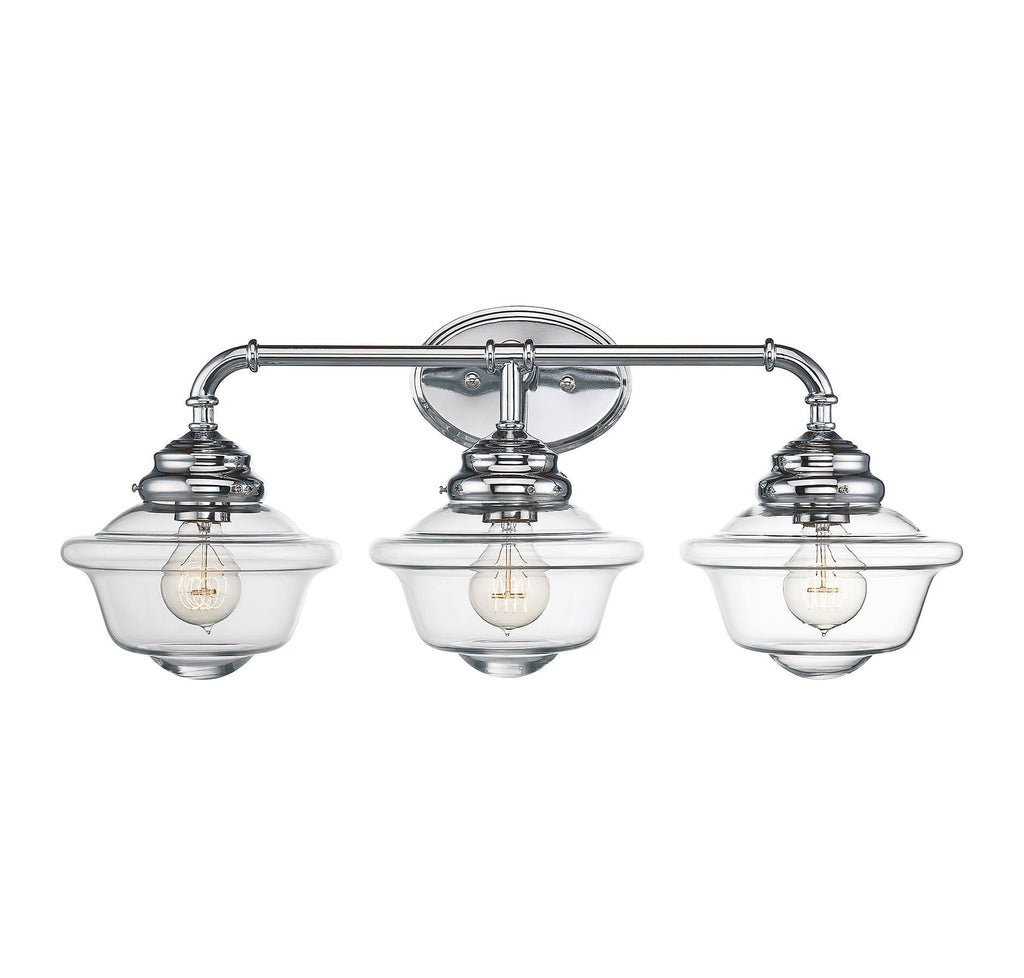 Chrome 3 Light Bath Bar K997054