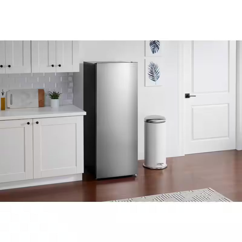 7 cu. ft. Convertible Upright Freezer/Refrigerator in Stainless Steel B8882