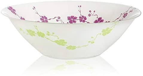 Green 10x22 Glass Serving Salad Bowl H594092