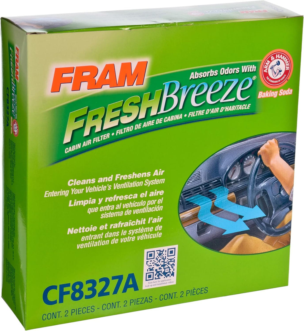 Cabin Air Filter with Arm and Hammer Baking Soda R995