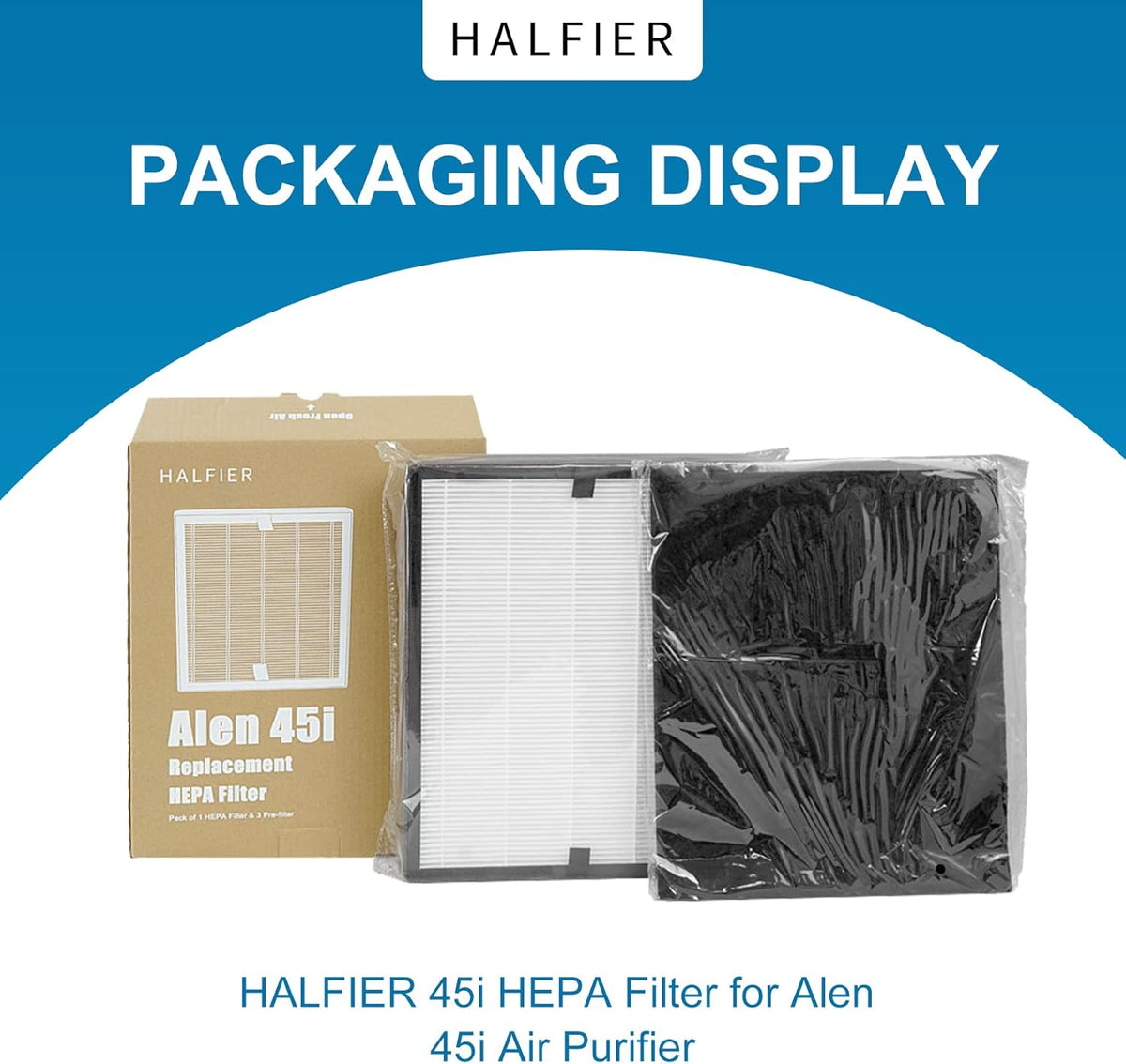 4 Pack H13 HEPA Activated Carbon Filter Replacement T14547