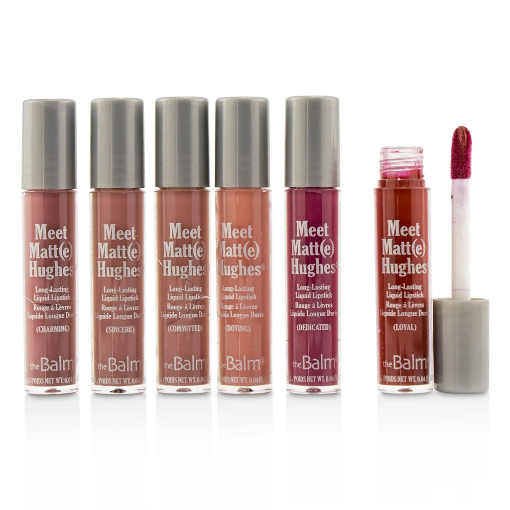 6 Mini Long Lasting Liquid Lipsticks Kit S3661