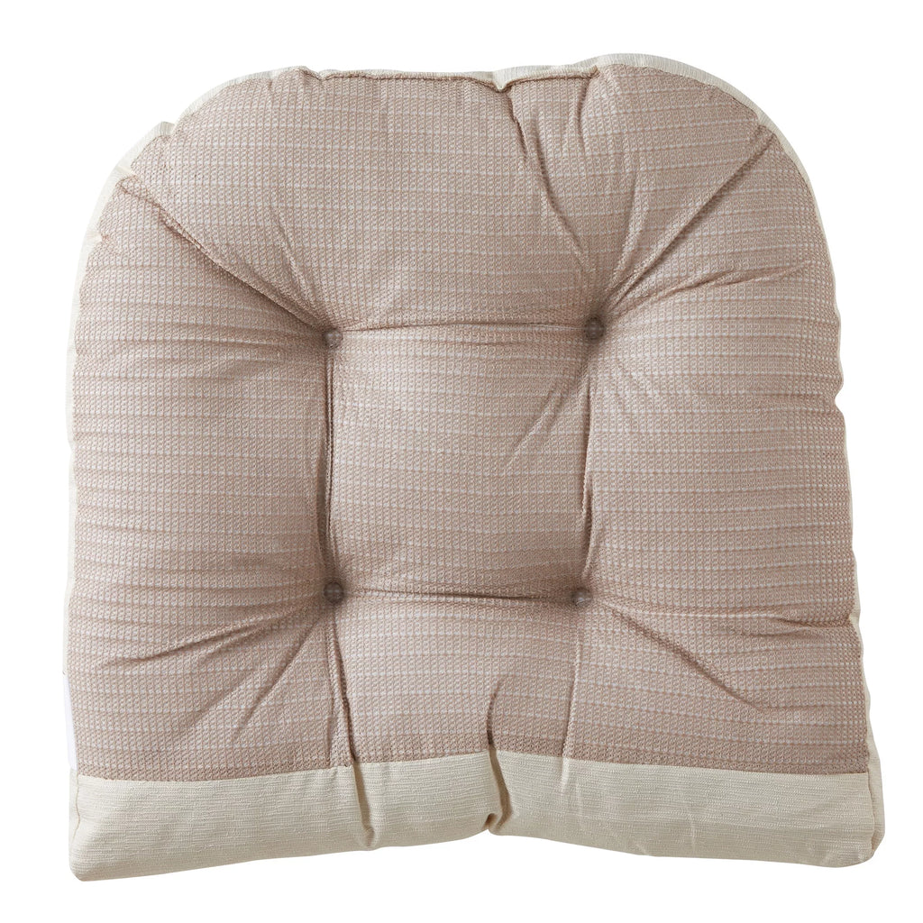 2 Piece Tufted Non Slip Rocking Chair Cushion Set Q38676