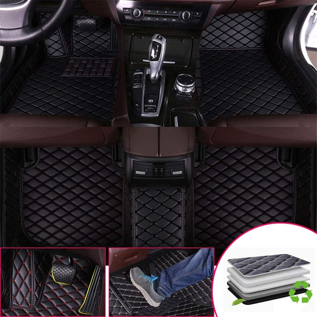 Black All Weather Car Floor Mats S631