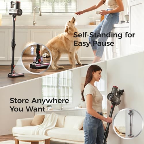 Cordless Stick Vacuum Cleaner with Bendable Wand S270694