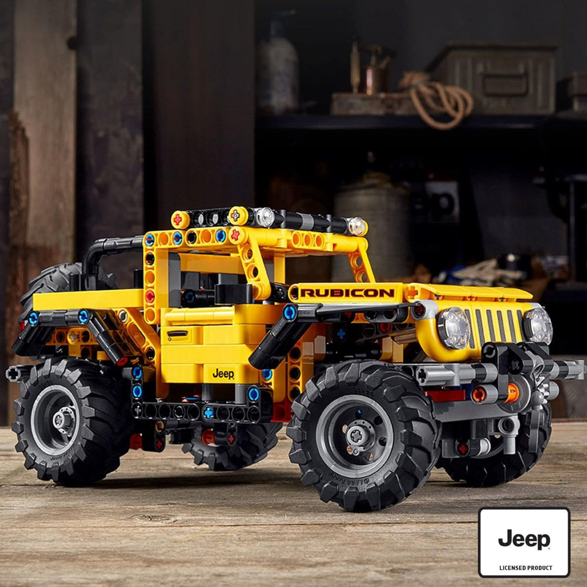 LEGO Technic Jeep Wrangler 4x4 Toy Car 42122 Model Building Kit K665914