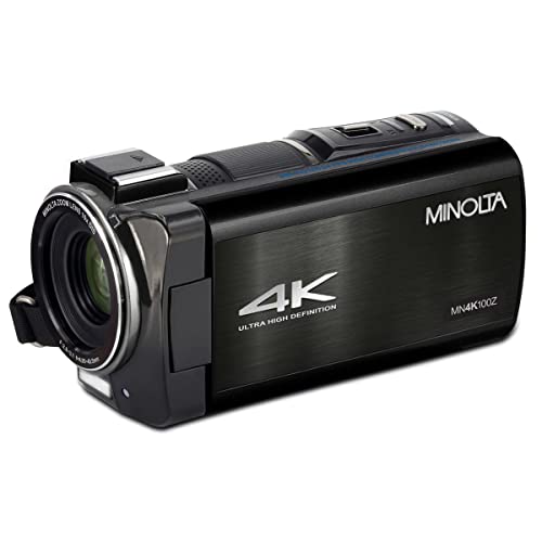 4K Ultra HD Camcorder with 10x Optical Zoom (Black) M982693
