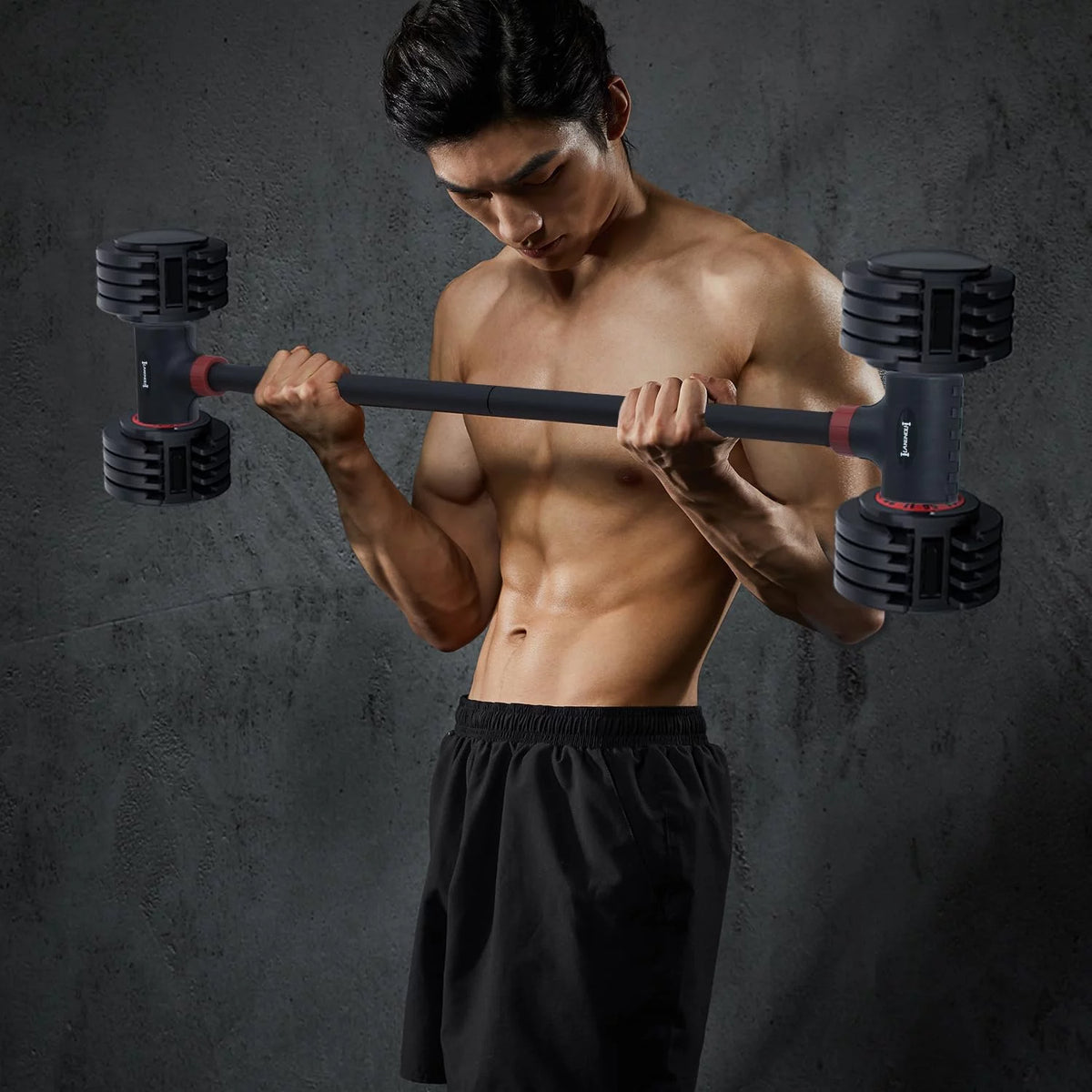 Adjustable Dumbbell Barbell Converter K5636