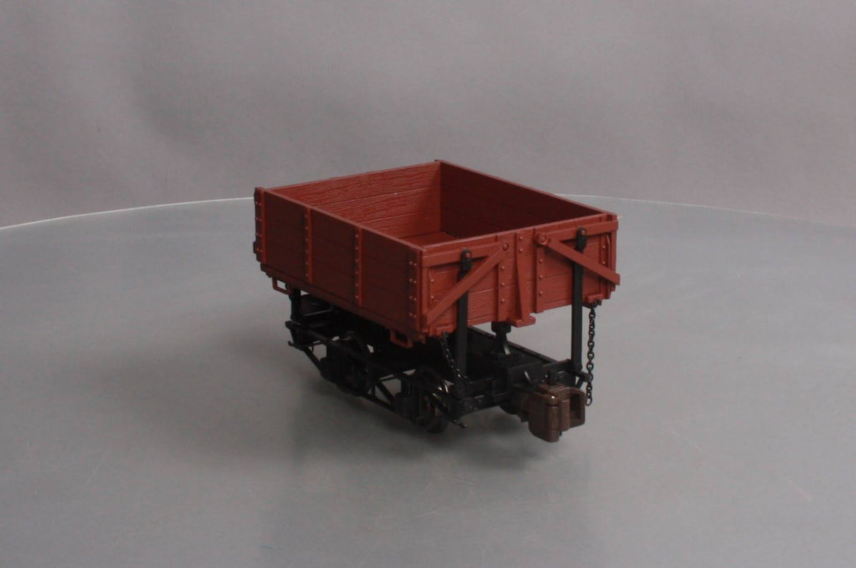 Brown Wood Side Dump Car R680