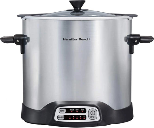 10 Quart Programmable Slow Cooker with Stovetop Safe Crock & 8 Quart Programmable Slow Cooker X791