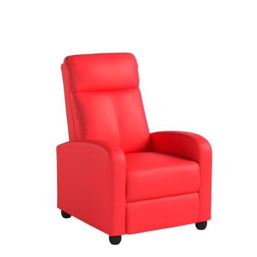 Black Recliner Chair with 2 Point Massage and Lumbar Support Q322