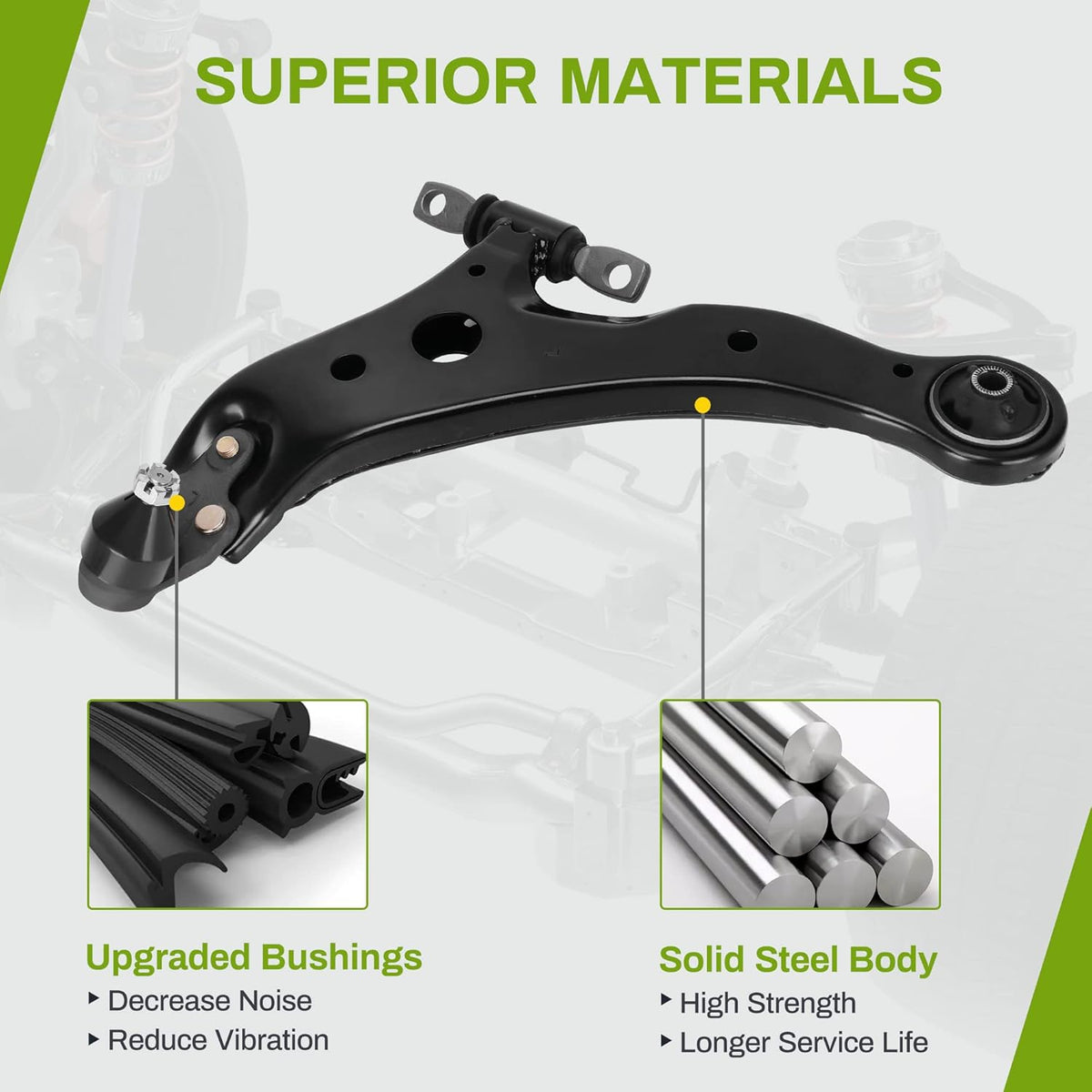Front Lower Control Arm with Ball Joint D263